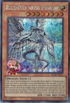 Blue-Eyes Abyss Dragon [RC04-AE017-SCR]