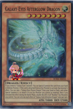 Galaxy-Eyes Afterglow Dragon [RC04-AE018-SR]