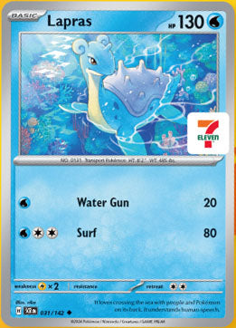 Lapras Promo - Asia 7-11 Seven Eleven Exclusive