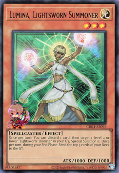 Lumina, Lightsworn Summoner [CR04-AE095-UR]