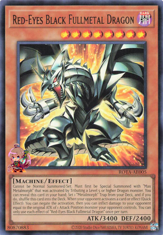 Red-Eyes Black Fullmetal Dragon [ROTA-AE005-UR]