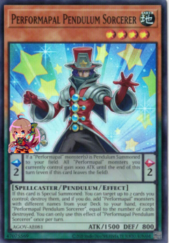 Performapal Pendulum Sorcerer [AGOV-AE081-SR]