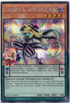 Performapal Skullcrobat Joker [AGOV-AE082-SCR]