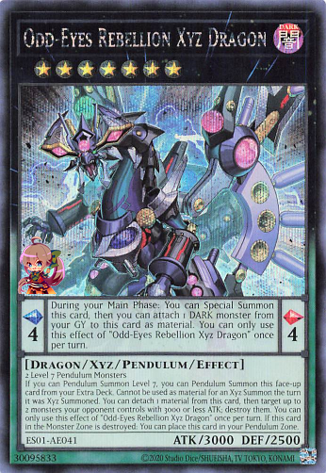 Odd-Eyes Rebellion Xyz Dragon [ES01-AE041-SCR]