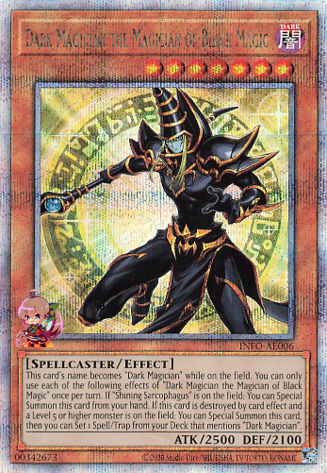 Dark Magician the Magician of Black Magic [INFO-AE006-QCSCR]