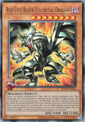 Red-Eyes Black Fullmetal Dragon [ROTA-AE005-UTR]