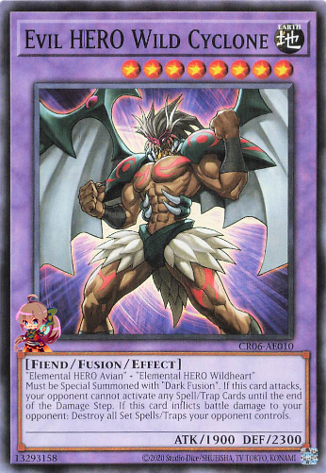 Evil HERO Wild Cyclone [CR06-AE010-C]