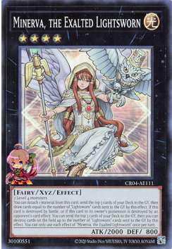 Minerva, the Exalted Lightsworn [CR04-AE111-SR]