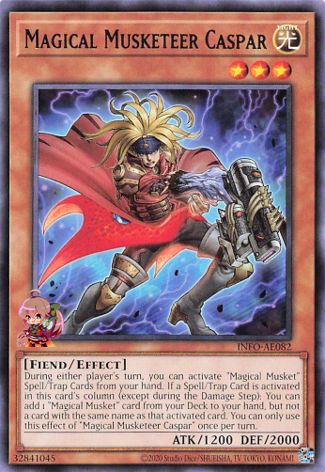 Magical Musketeer Caspar [INFO-AE082-R]