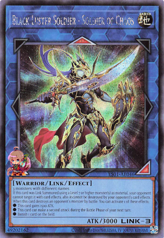 Black Luster Soldier - Soldier of Chaos [ES01-AE046-SCR]