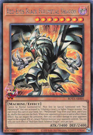 Red-Eyes Black Fullmetal Dragon [ROTA-AE005-SCR]