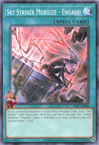 Sky Striker Mobilize - Engage! (alternate art) [SLF1-AE050-NPR]