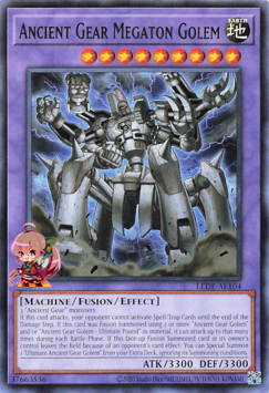 Ancient Gear Megaton Golem [LEDE-AE104-R]