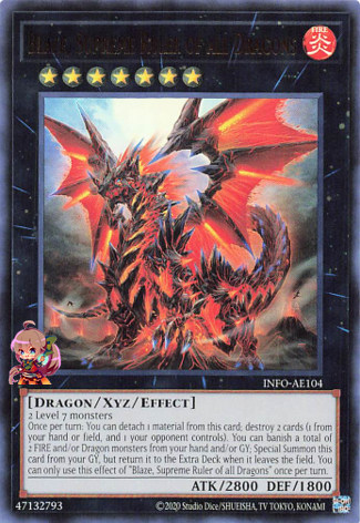 Blaze, Supreme Ruler of all Dragons [INFO-AE104-UR]