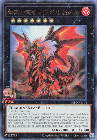 Blaze, Supreme Ruler of all Dragons [INFO-AE104-UTR]