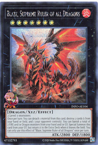 Blaze, Supreme Ruler of all Dragons [INFO-AE104-SCR]