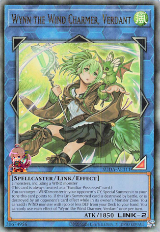 Wynn the Wind Charmer, Verdant [SUDA-AE111-UTR]