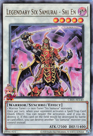 Legendary Six Samurai - Shi En [CR05-AE140-UTR]