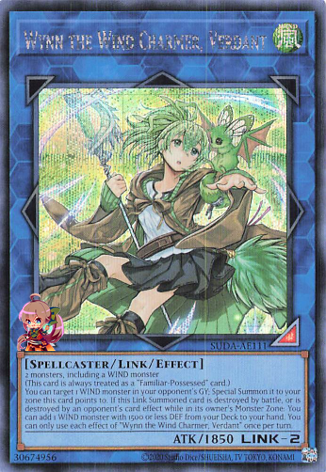 Wynn the Wind Charmer, Verdant [SUDA-AE111-SCR]