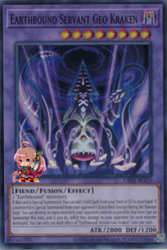 Earthbound Servant Geo Kraken [CR02-AE153-SR]