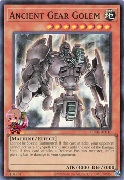 Ancient Gear Golem [CR04-AE016-SR]