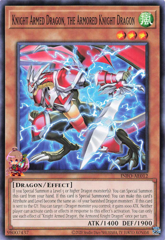 Knight Armed Dragon, the Armored Knight Dragon [INFO-AE012-C]