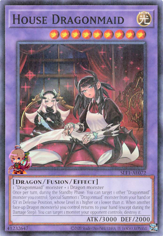 House Dragonmaid (alternate art) [SLF1-AE072-NPR]