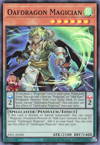 Oafdragon Magician [ES01-AE008-SR]