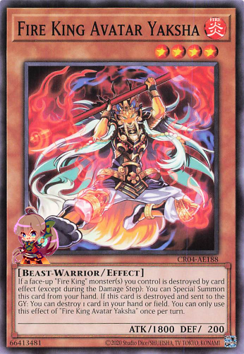 Fire King Avatar Yaksha [CR04-AE188-C]