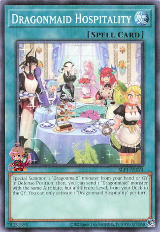 Dragonmaid Hospitality (alternate art) [SLF1-AE074-NPR]