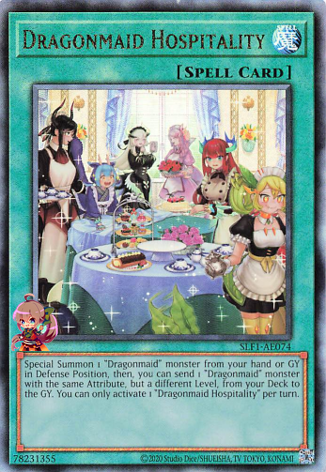 Dragonmaid Hospitality (alternate art) [SLF1-AE074-UTR]