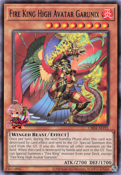 Fire King High Avatar Garunix [CR04-AE191-R]