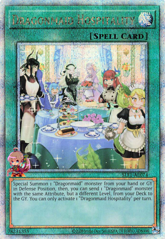 Dragonmaid Hospitality (alternate art) [SLF1-AE074-QCSCR]