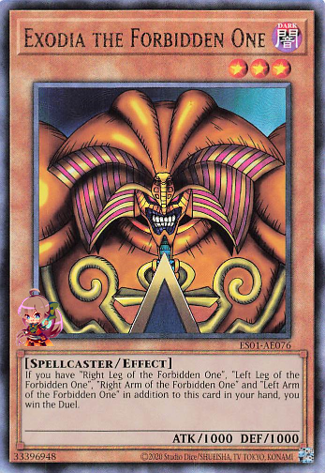 Exodia the Forbidden One [ES01-AE076-UTR]