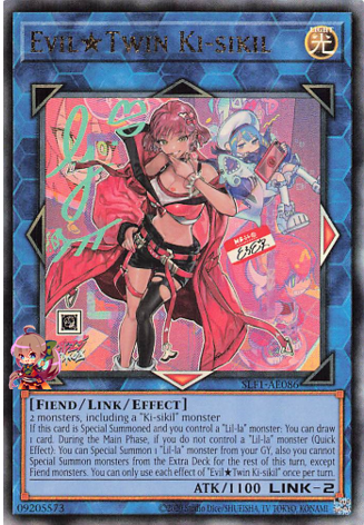 Evil★Twin Ki-sikil (alternate art) [SLF1-AE086-UTR]