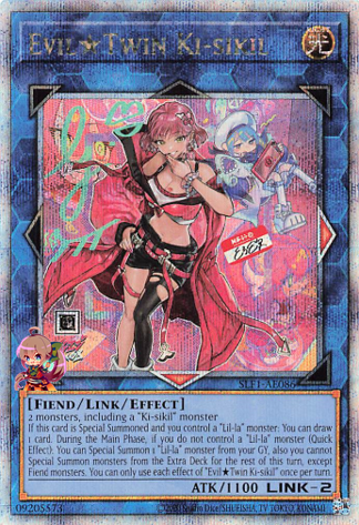 Evil★Twin Ki-sikil (alternate art) [SLF1-AE086-QCSCR]