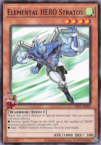 Elemental HERO Stratos [DI01-AE002-C]