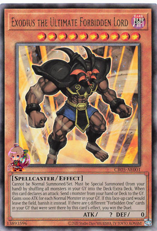 Exodius the Ultimate Forbidden Lord [CR05-AE001-UTR]