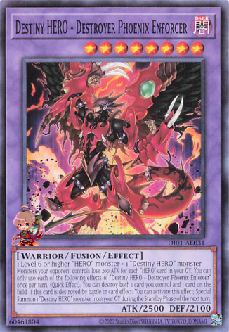 Destiny HERO - Destroyer Phoenix Enforcer [DI01-AE031-C]