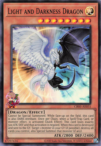 Light and Darkness Dragon [CR05-AE031-UR]