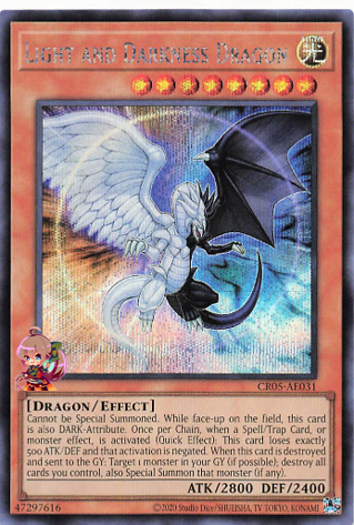 Light and Darkness Dragon [CR05-AE031-SCR]