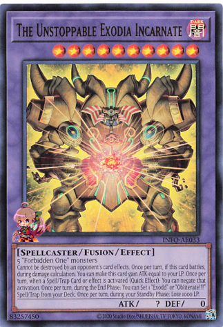 The Unstoppable Exodia Incarnate [INFO-AE033-UR]