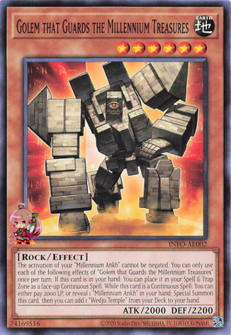 Golem that Guards the Millennium Treasures [INFO-AE002-C]