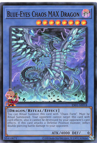 Blue-Eyes Chaos MAX Dragon [ES01-AE018-UR]