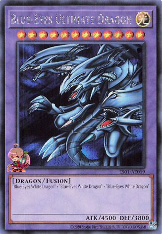 Blue-Eyes Ultimate Dragon [ES01-AE019-SCR]