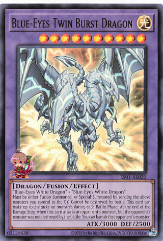 Blue-Eyes Twin Burst Dragon [ES01-AE020-UR]