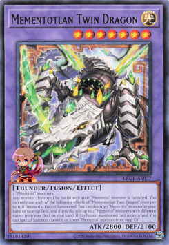 Mementotlan Twin Dragon [LEDE-AE037-R]