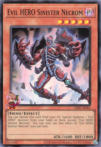 Evil HERO Sinister Necrom [CR06-AE004-SR]