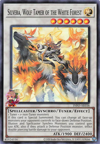 Silvera, Wolf Tamer of the White Forest [INFO-AE038-SR]