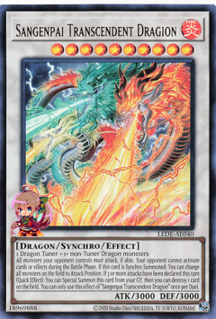 Sangenpai Transcendent Dragion [LEDE-AE040-UR]